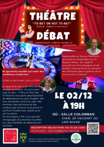 Théâtre-débat : To bet or not to bet !