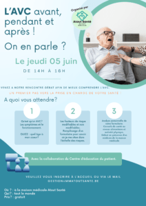 L&rsquo;AVC avant, pendant et après !