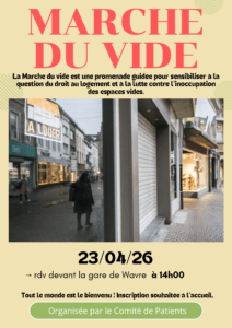 Marche du vide pour Objectif Lune